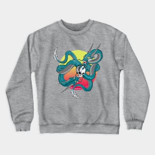 MYSTERIOUS SNAKE DRAGON Crewneck Sweatshirt